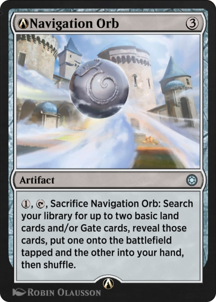 A-Navigation Orb (HBG-A-262) [Alchemy Horizons: Baldur's Gate]