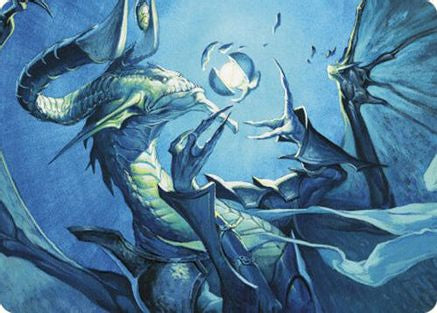 Deep Analysis Art Card (ASCMM-007) [Art Series: Commander Masters]