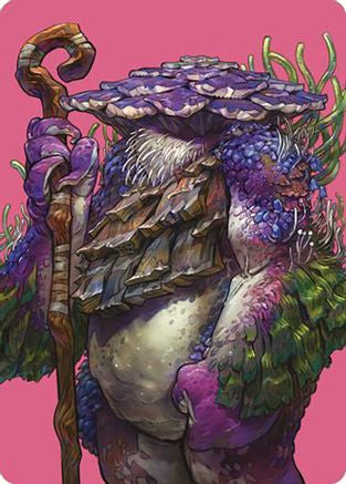 Slimefoot, the Stowaway Art Card (ASCMM-059) [Art Series: Commander Masters]