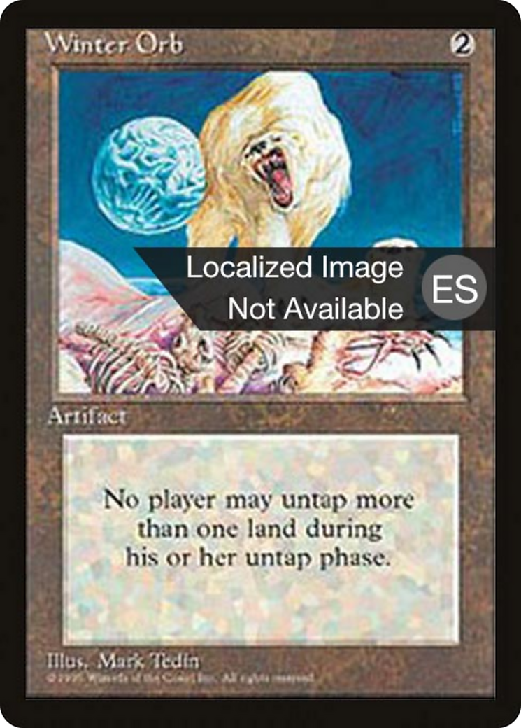 Winter Orb (4BB-376) [Fourth Edition Foreign Black Border]