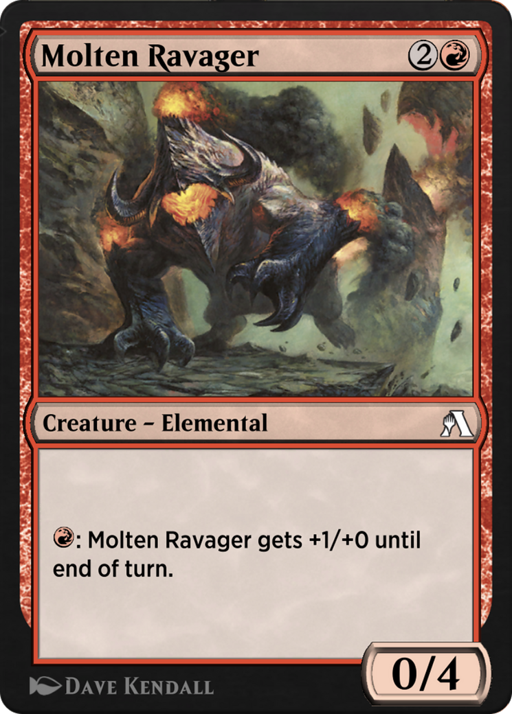 Molten Ravager (ANB-078) [Arena Beginner Set]
