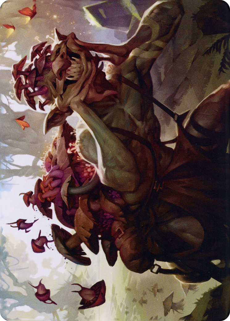 Sprouting Goblin // Sprouting Goblin (ADMU-038) (Borderless) [Dominaria United Art Series]