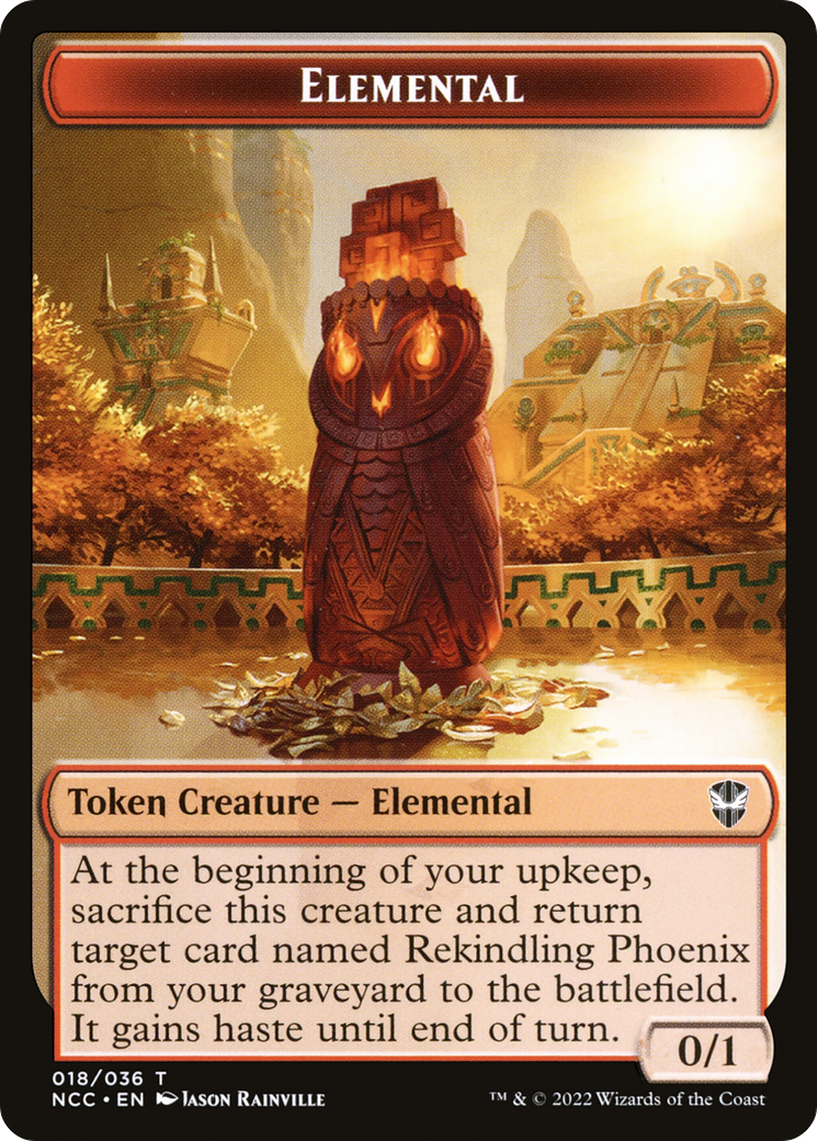 Elemental (TNCC-018) [New Capenna Commander Tokens]