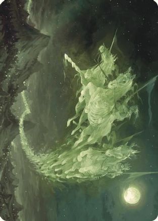 Moonshaker Cavalry Art Card (ASWOE-005) [Art Series: Wilds of Eldraine]