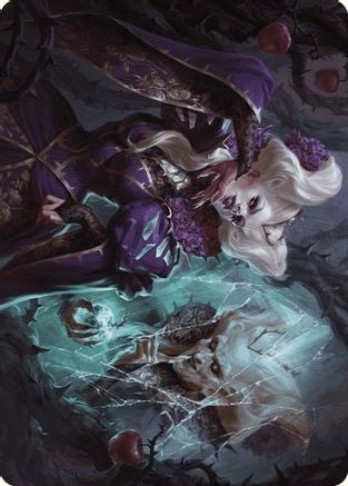 Conceited Witch Art Card (ASWOE-011) [Art Series: Wilds of Eldraine]