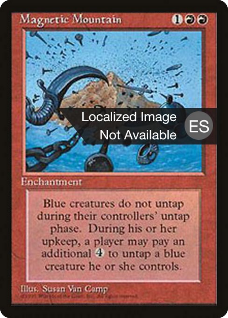 Magnetic Mountain (4BB-209) [Fourth Edition Foreign Black Border]