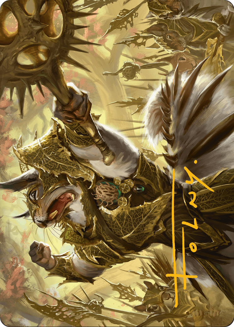 Honored Dreyleader // Honored Dreyleader (ABLB-023) (Borderless) [Bloomburrow Art Series]