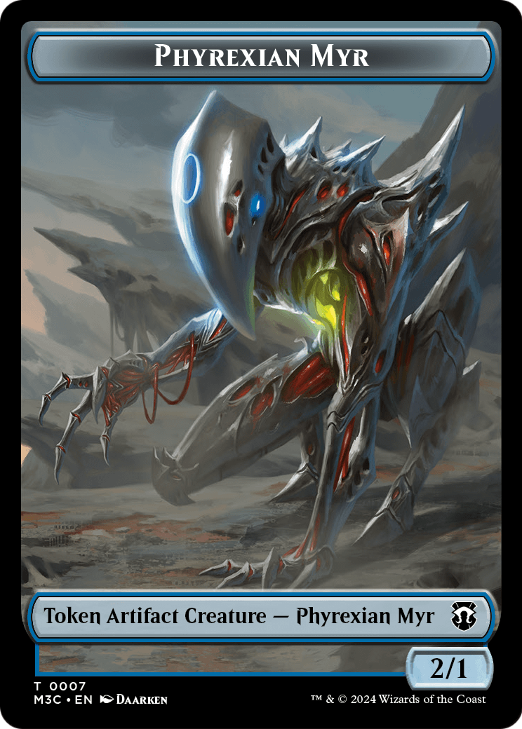 Phyrexian Myr (TM3C-007) [Modern Horizons 3 Commander Tokens]