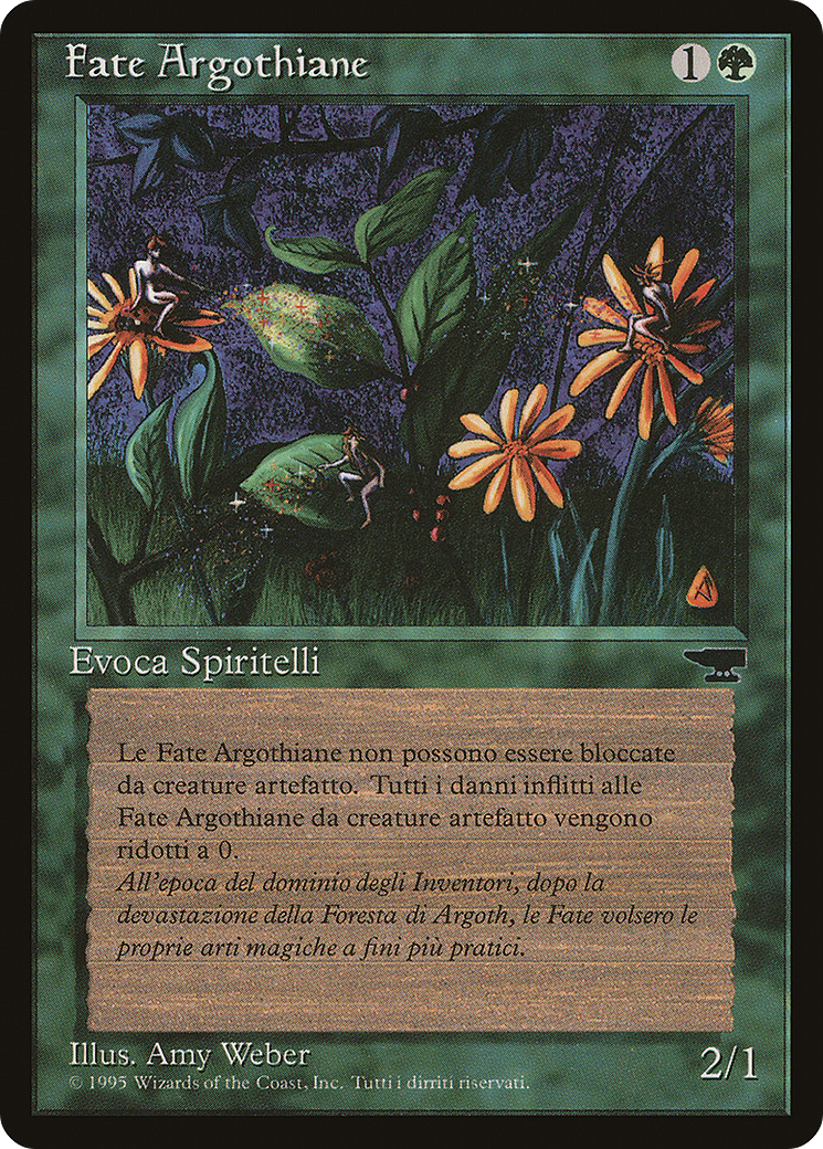 Argothian Pixies (Italian) - "Fate Argothiane" (REN-100) [Rinascimento]