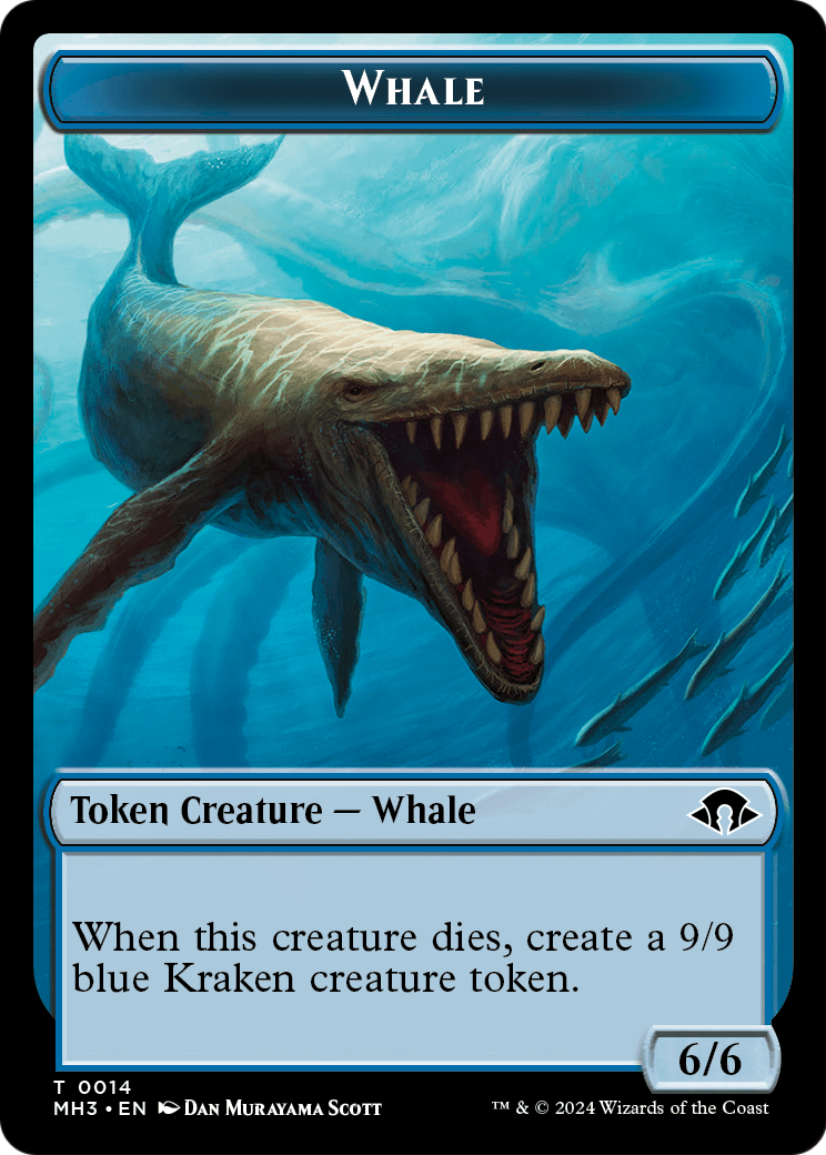 Whale (TMH3-014) [Modern Horizons 3 Tokens]