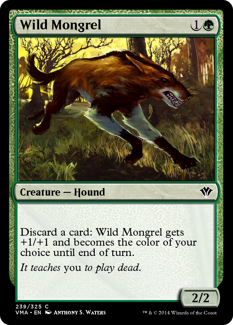 Wild Mongrel (VMA-239) [Vintage Masters] Foil