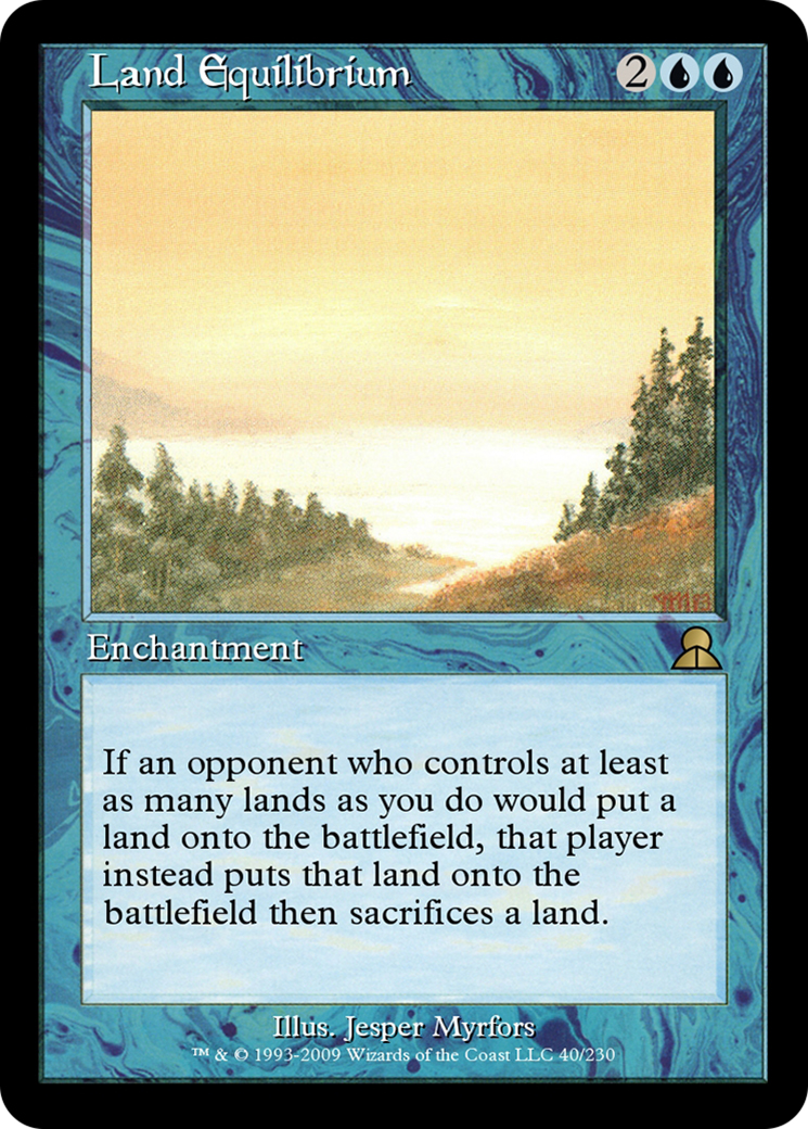 Land Equilibrium (ME3-040) [Masters Edition III]
