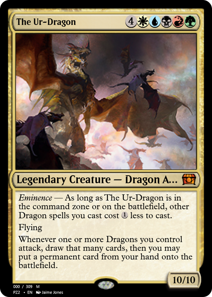 The Ur-Dragon (PZ2-65675) [Treasure Chest] Foil