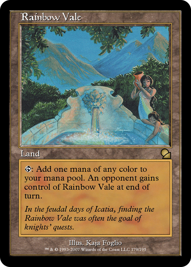 Rainbow Vale (ME1-179) [Masters Edition] Foil