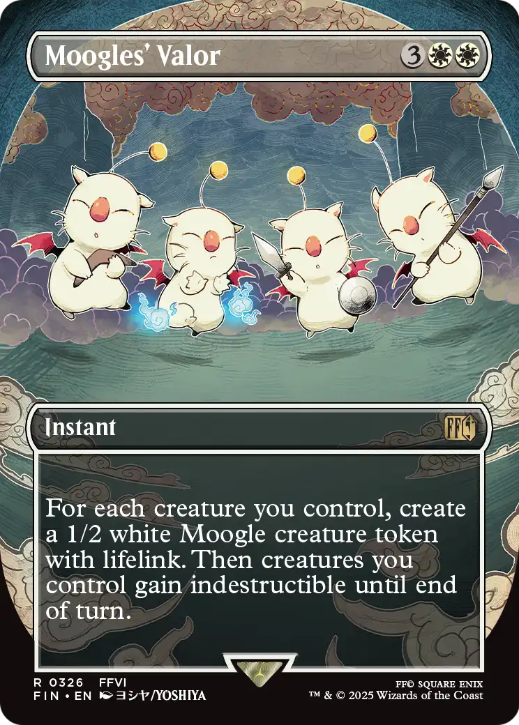 Moogles' Valor (Borderless) [FINAL FANTASY]