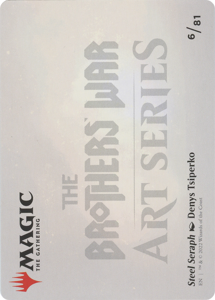 Steel Seraph // Steel Seraph (ABRO-006) (Borderless) [The Brothers' War Art Series]
