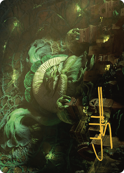 The Mycotyrant // The Mycotyrant (ALCI-035) (Borderless) [The Lost Caverns of Ixalan Art Series] Foil