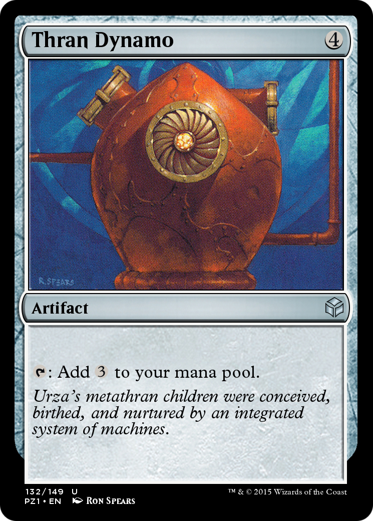 Thran Dynamo (PZ1-132) [Legendary Cube Prize Pack] Foil
