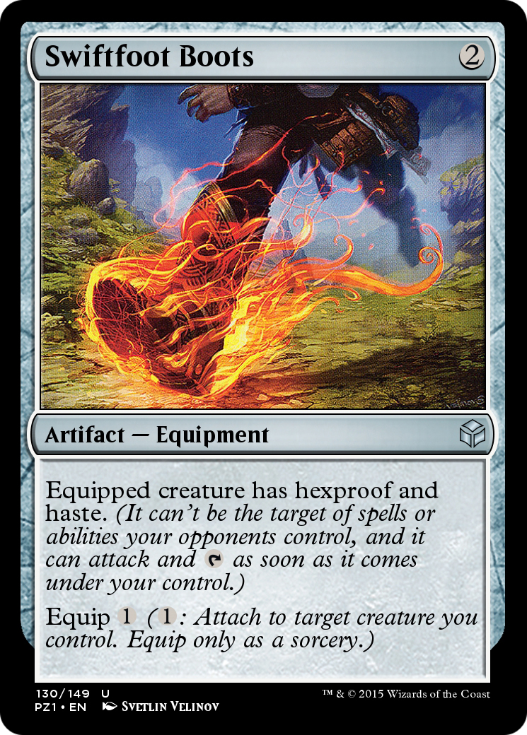 Swiftfoot Boots (PZ1-130) [Legendary Cube Prize Pack]