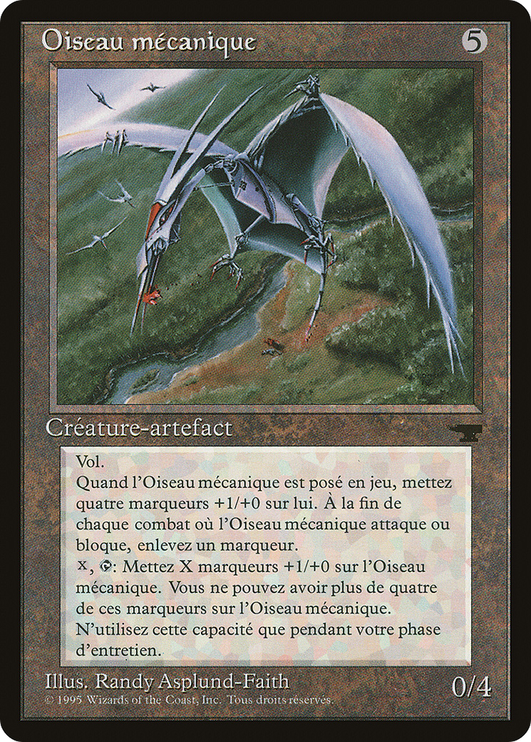 Clockwork Avian (French) - "Oiseau mecanique" (REN-122) [Renaissance]