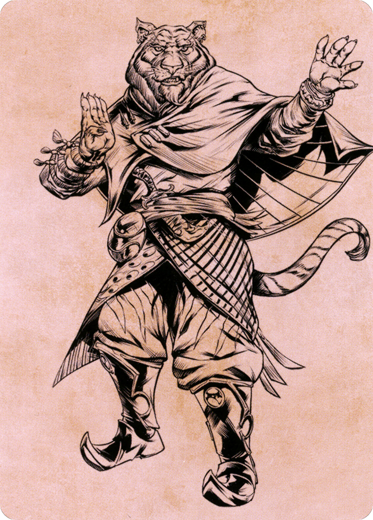 Mahadi, Emporium Master // Mahadi, Emporium Master (ACLB-070) (Borderless) [Battle for Baldur's Gate Art Series] Foil
