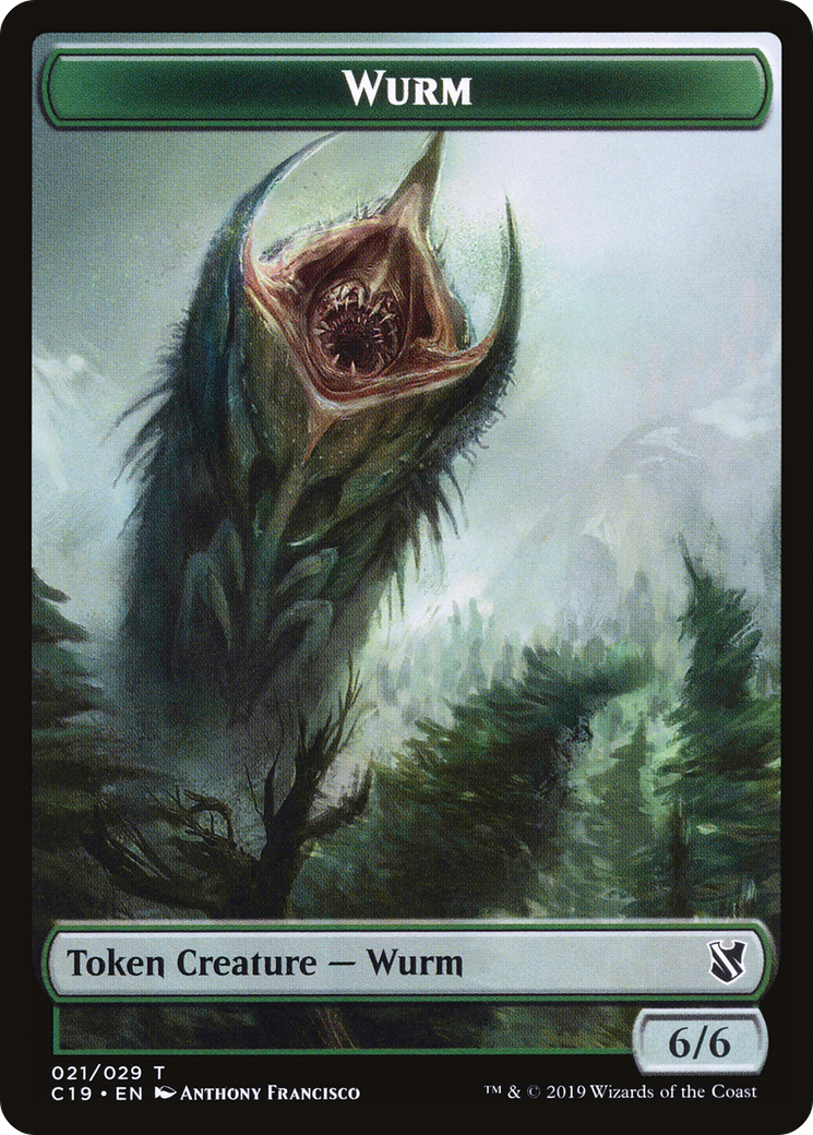 Wurm (TC19-021) [Commander 2019 Tokens]