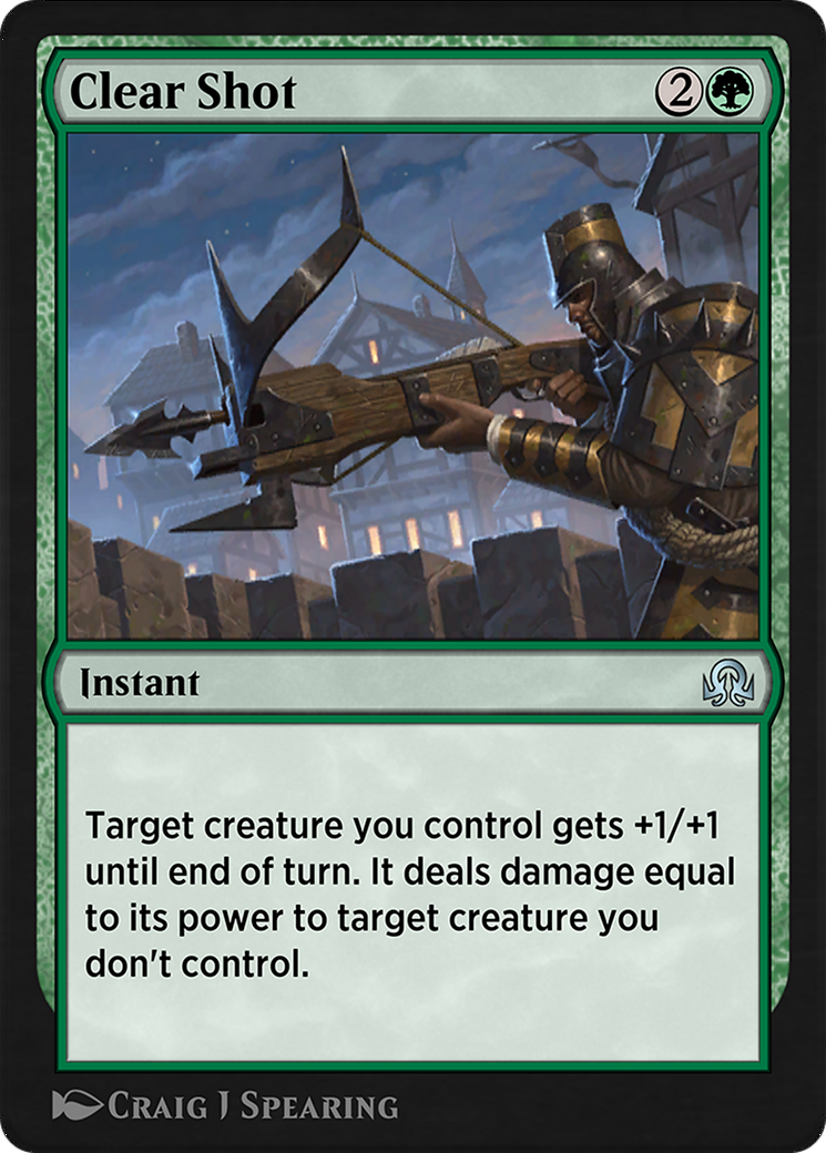 Clear Shot (SIR-189) [Shadows over Innistrad Remastered]