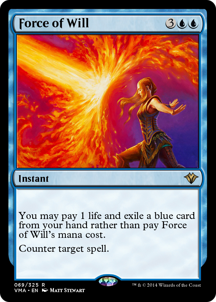 Force of Will (VMA-069) [Vintage Masters]