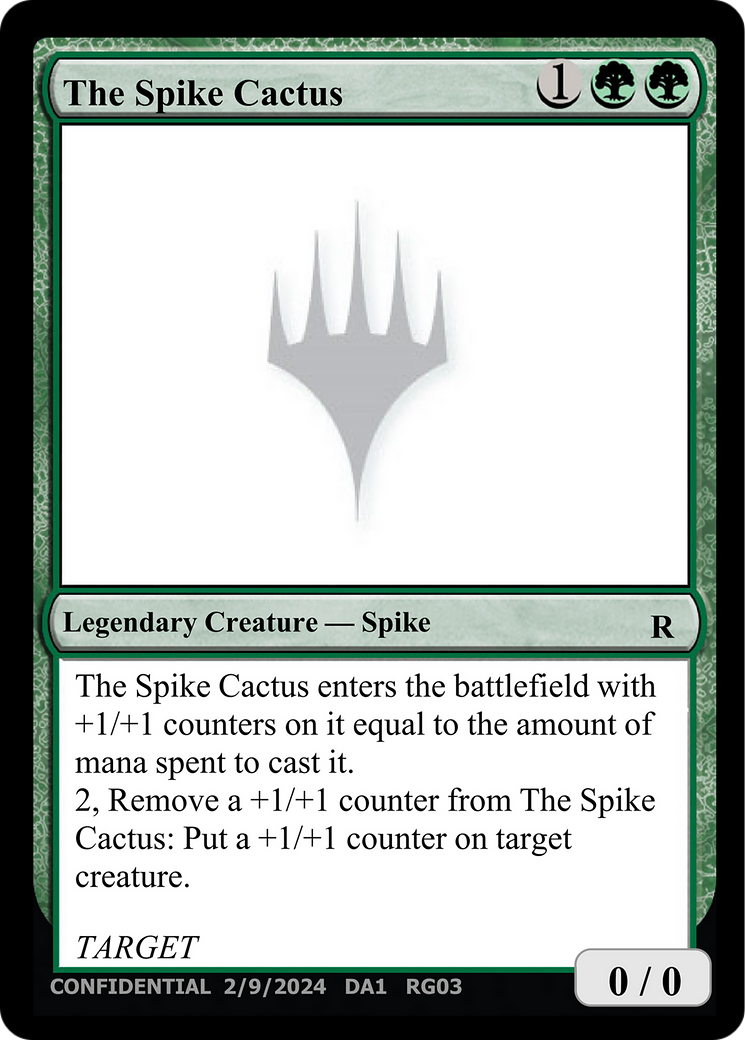 The Spike Cactus (UNK-RG03E) [Unknown Event]