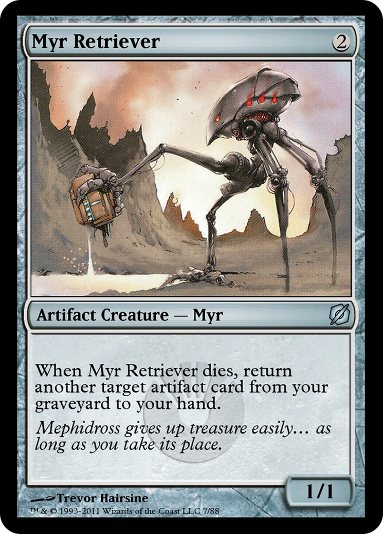 Myr Retriever (TD2-007) [Duel Decks: Mirrodin Pure vs. New Phyrexia]