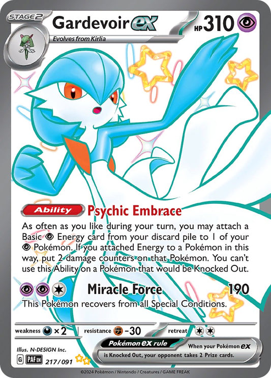 Gardevoir ex (217/091) [Écarlate et Violet : Destinées de Paldea]