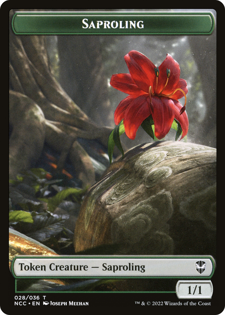 Saproling (TNCC-028) [New Capenna Commander Tokens]