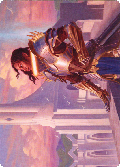 Tazri, Beacon of Unity // Tazri, Beacon of Unity (AZNR-045) (Borderless) [Zendikar Rising Art Series]