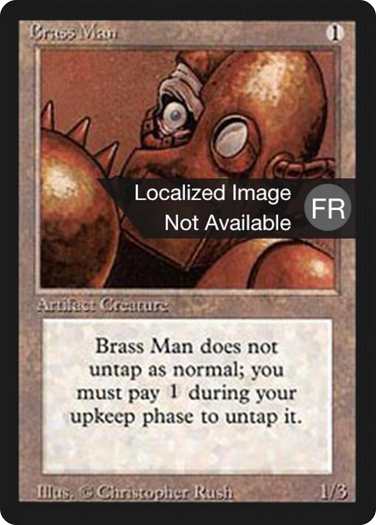 Brass Man (FBB-238) [Foreign Black Border]