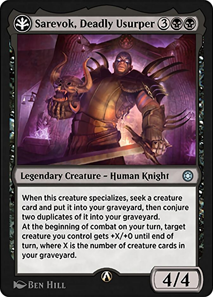 Sarevok, Deadly Usurper (HBG-09B) [Alchemy Horizons: Baldur's Gate]