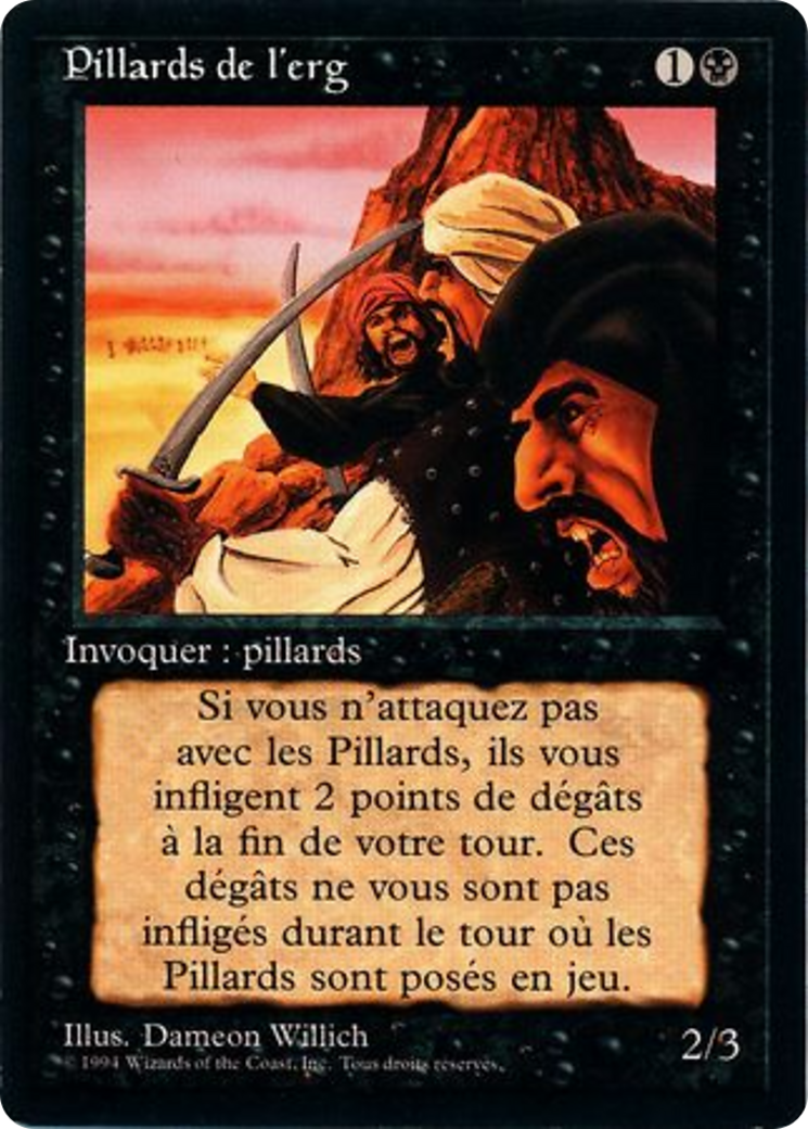 Erg Raiders (FBB-109) [Foreign Black Border]