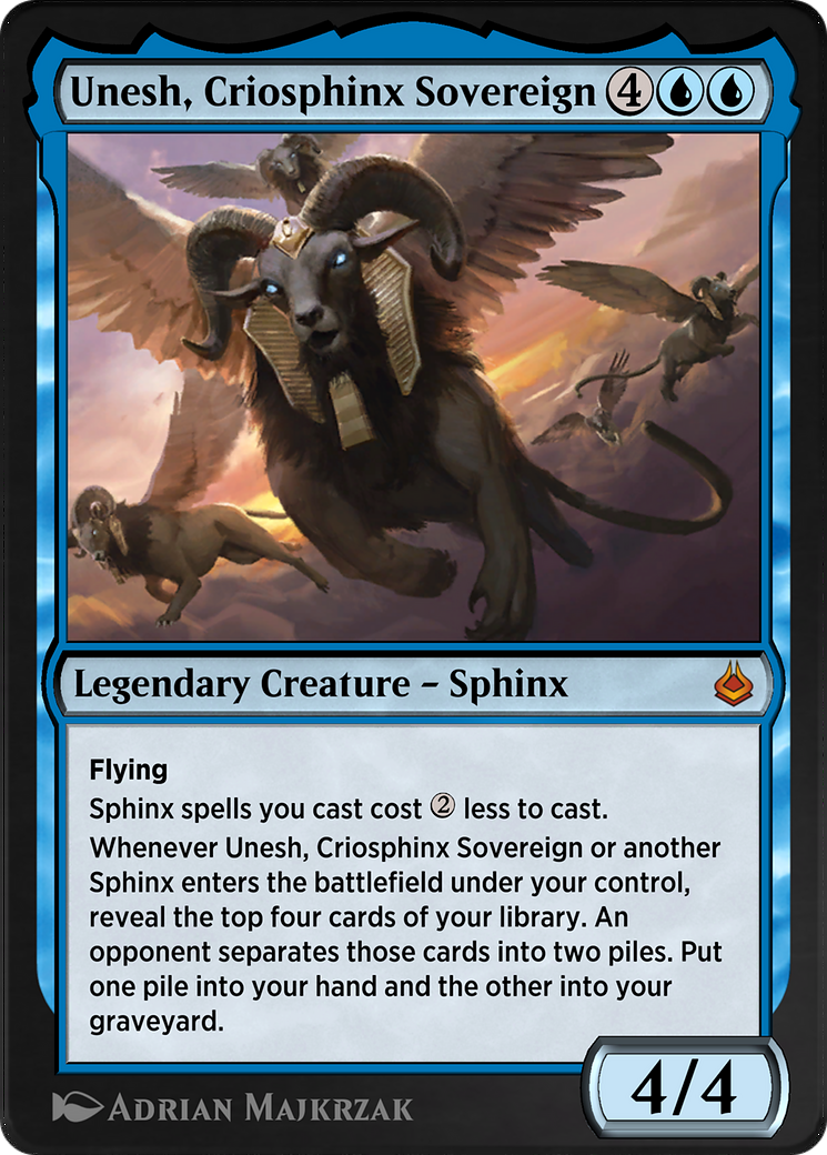 Unesh, Criosphinx Sovereign (AKR-085) [Amonkhet Remastered]