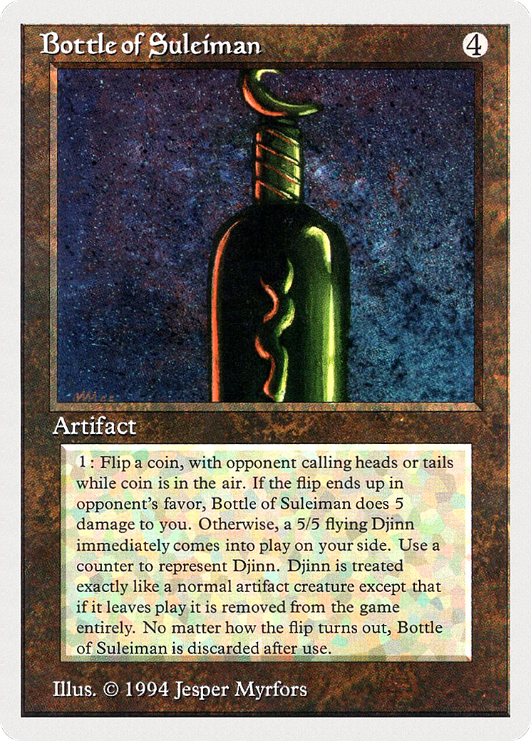 Bottle of Suleiman (SUM-237) [Summer Magic / Edgar]