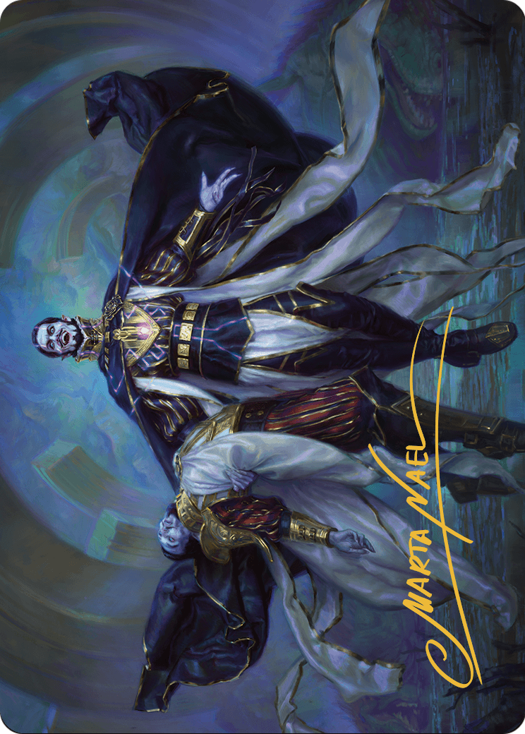 Vito, Fanatic of Aclazotz // Vito, Fanatic of Aclazotz (ALCI-039) (Borderless) [The Lost Caverns of Ixalan Art Series] Foil