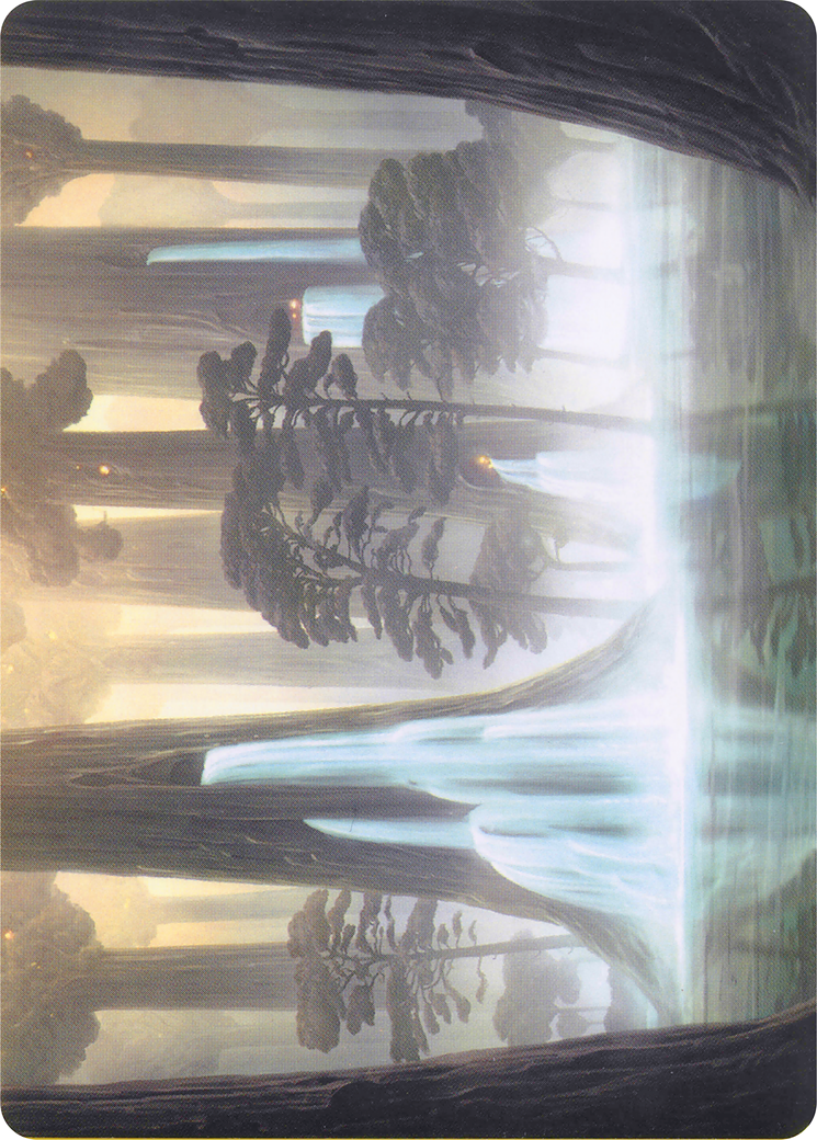 Waterlogged Grove // Waterlogged Grove (AMH1-052) (Borderless) [Modern Horizons Art Series]