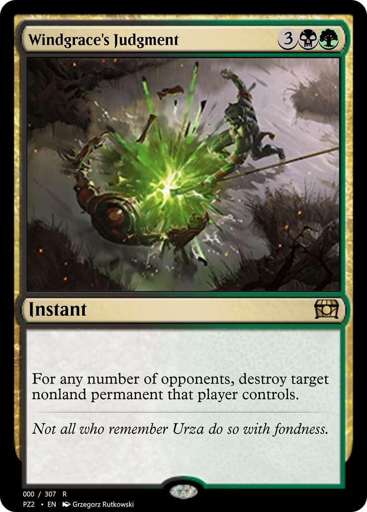 Windgrace's Judgment (PZ2-70669) [Treasure Chest]