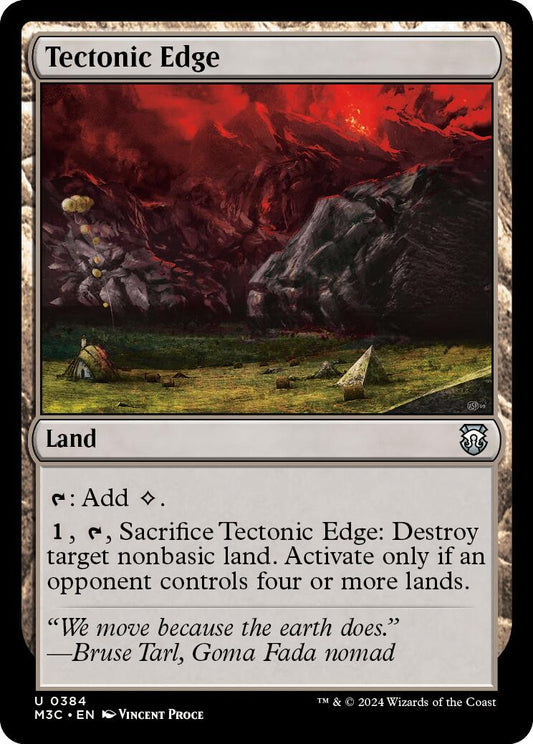 Bord tectonique [Commander Horizons du Modern 3]