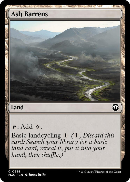 Landes cendrées [Modern Horizons 3 Commander]