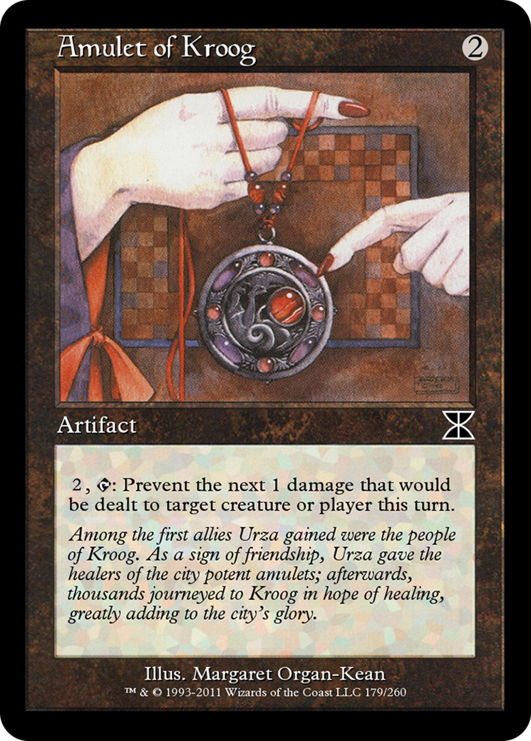Amulet of Kroog (ME4-179) [Masters Edition IV]