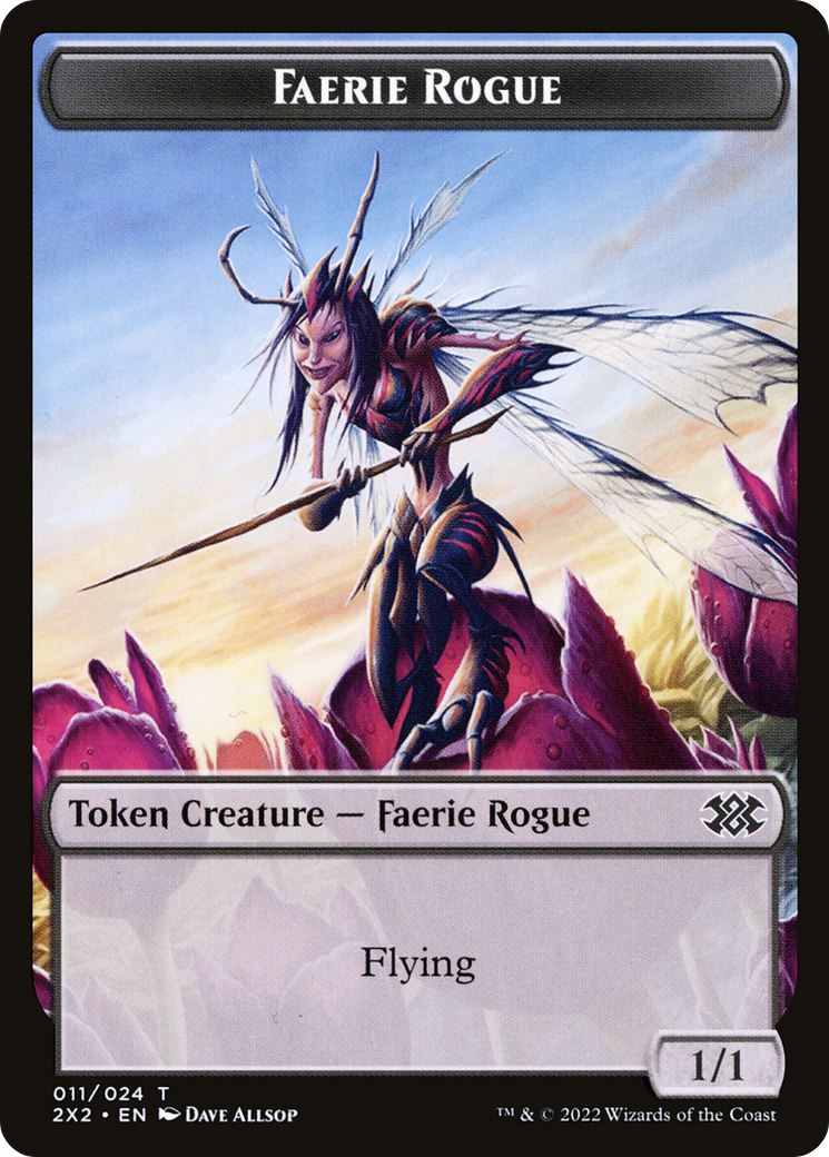 Faerie Rogue (T2X2-011) [Double Masters 2022 Tokens]