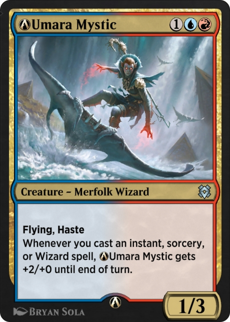 A-Umara Mystic (ZNR-A-238) [Zendikar Rising]