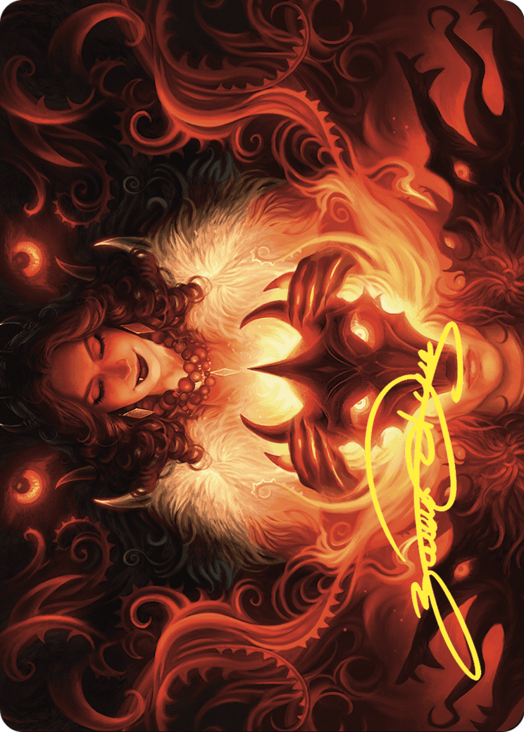 Witch's Mark // Witch's Mark (AWOE-021) (Borderless) [Wilds of Eldraine Art Series] Foil