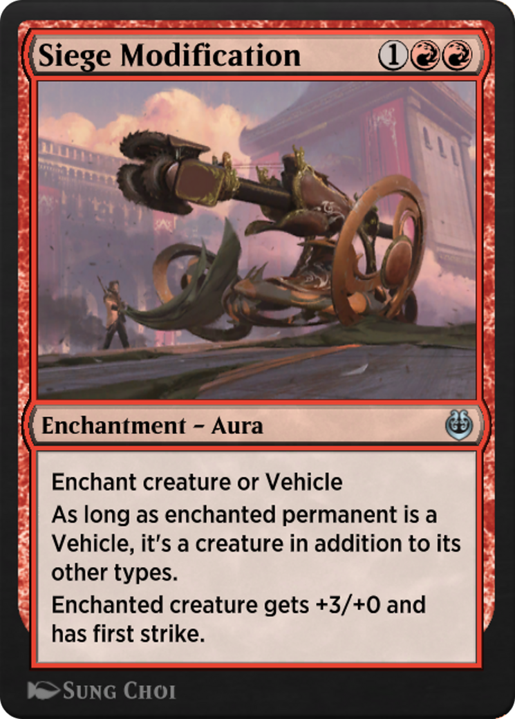 Siege Modification (KLR-145) [Kaladesh Remastered]