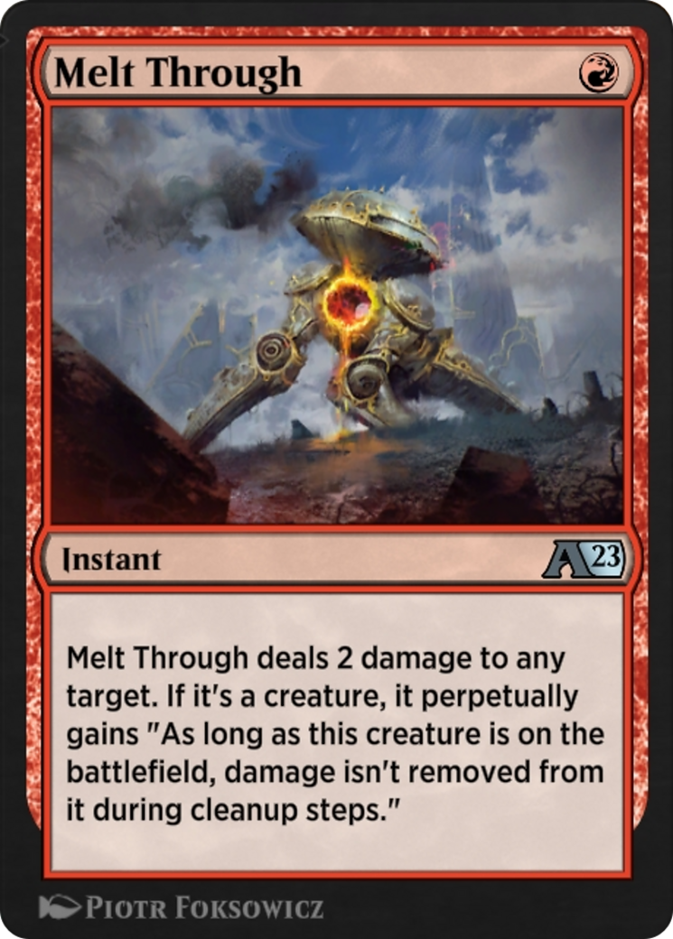 Melt Through (YBRO-010) [Alchemy: The Brothers' War]