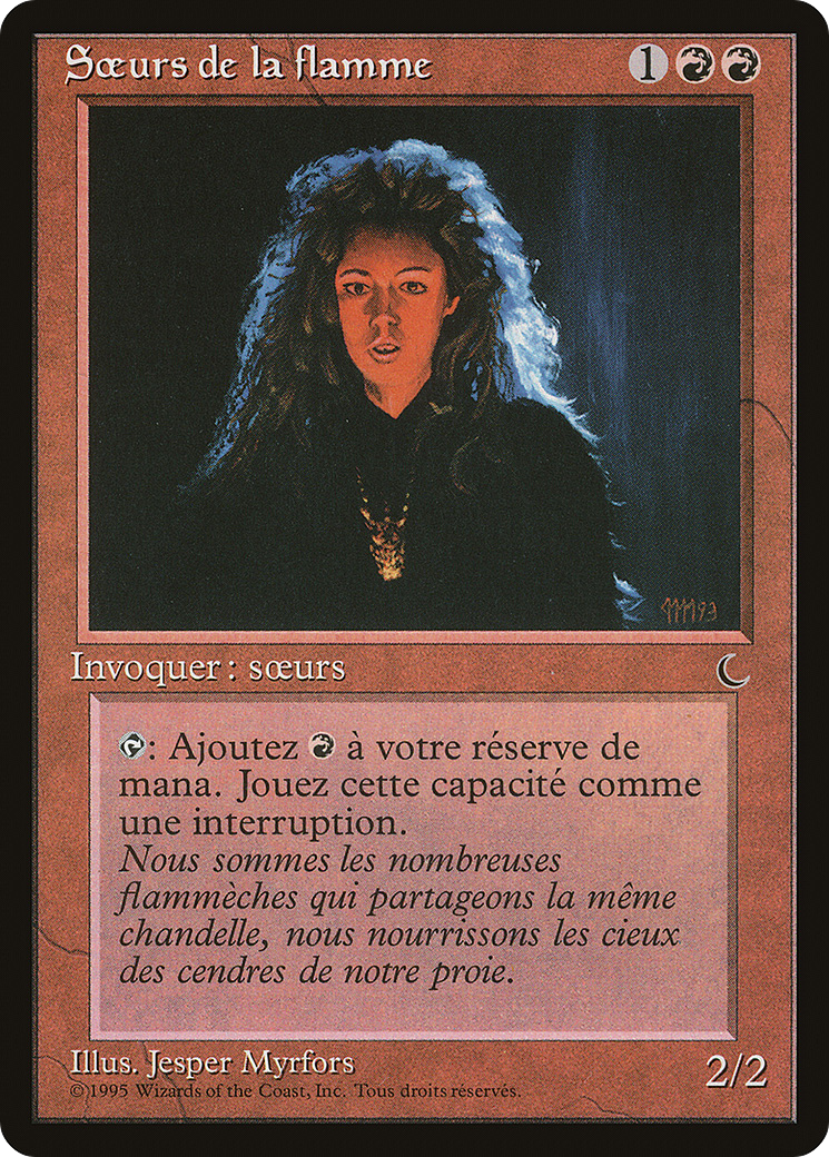 Sisters of the Flame (French) - "Sceurs de la flamme" (REN-094) [Renaissance]